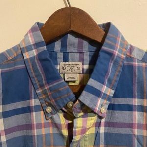 Jcrew Madras Plaid